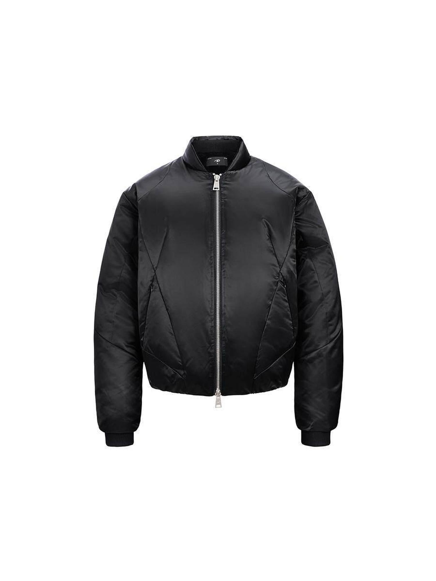 CATSSTAC Premium White Goose Down Youth Round Neck Regular Fit Black Down Jackets