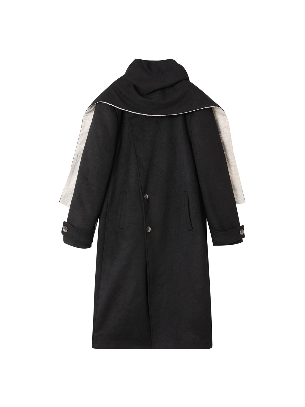 Hypeyourself_Warm_Trendy_Collarless_Mid_Length_Regular_Youth_Black_Single_Breasted_Wool_Coats_MISSTT