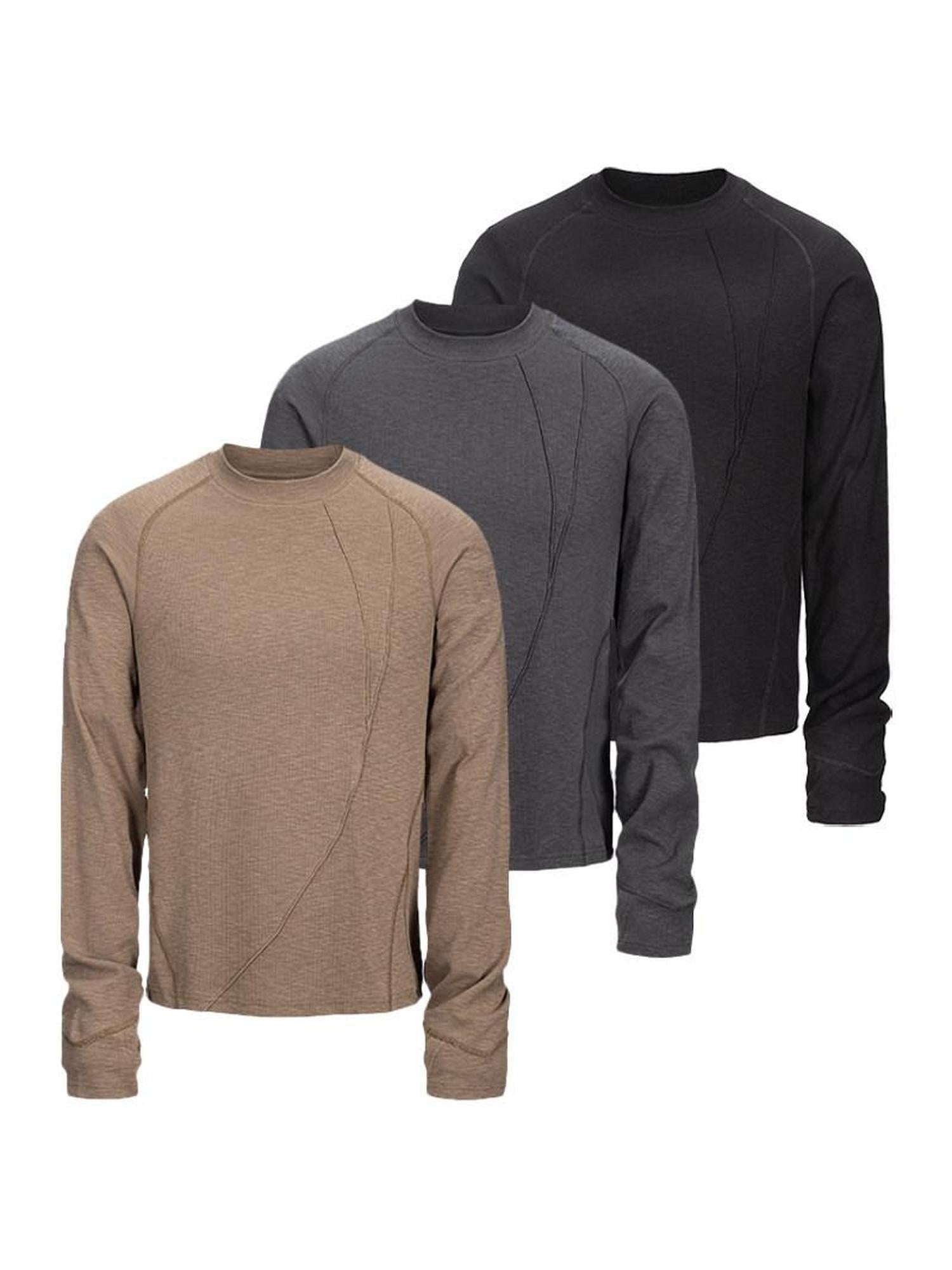 CATSSTAC Cozy Cotton Blend Loose Fit Lunar Deconstruct Unisex Casual Long Sleeve T-Shirts