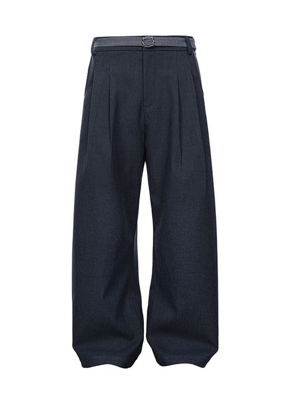 CATSSTAC Detachable Design Relaxed Loose Fit Casual Youth Dark Gray Ash Wide Leg Pants