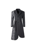 BALITONE_Wrinkle_Free_Slim_Fit_Irregular_Hem_Blazer_Collar_Trendy_Deep_Gray_Wool_Coats_MISSTT