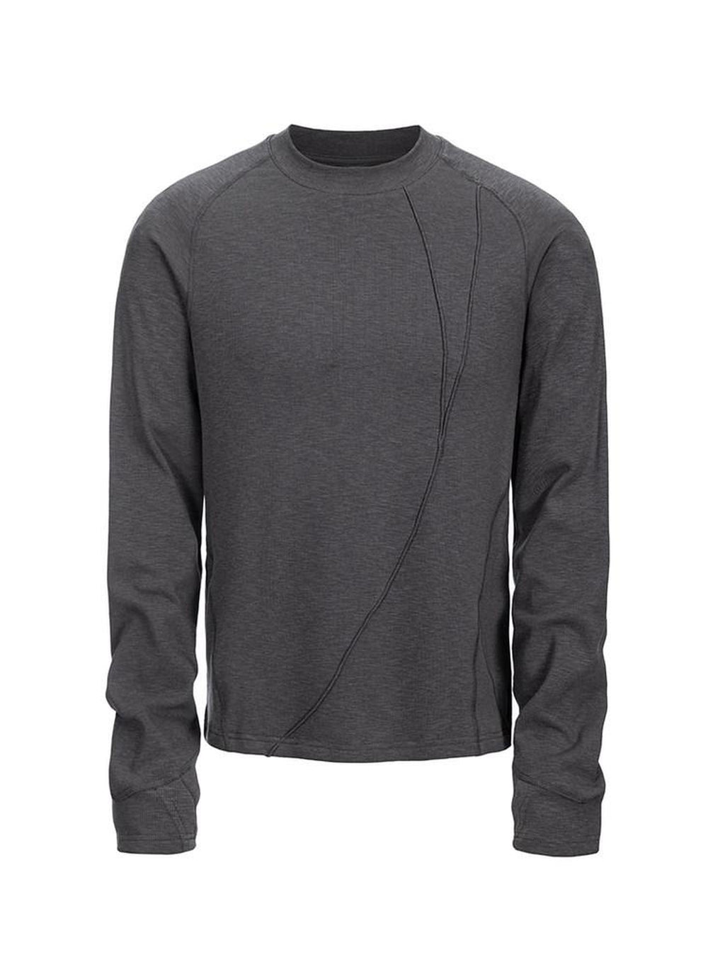 CATSSTAC Cozy Cotton Blend Loose Fit Lunar Deconstruct Unisex Casual Long Sleeve T-Shirts