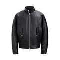 CATSSTAC_Black_Faux_Fur_Stand_Collar_Youthful_Regular_Fit_Casual_Leather_Jackets_MISSTT
