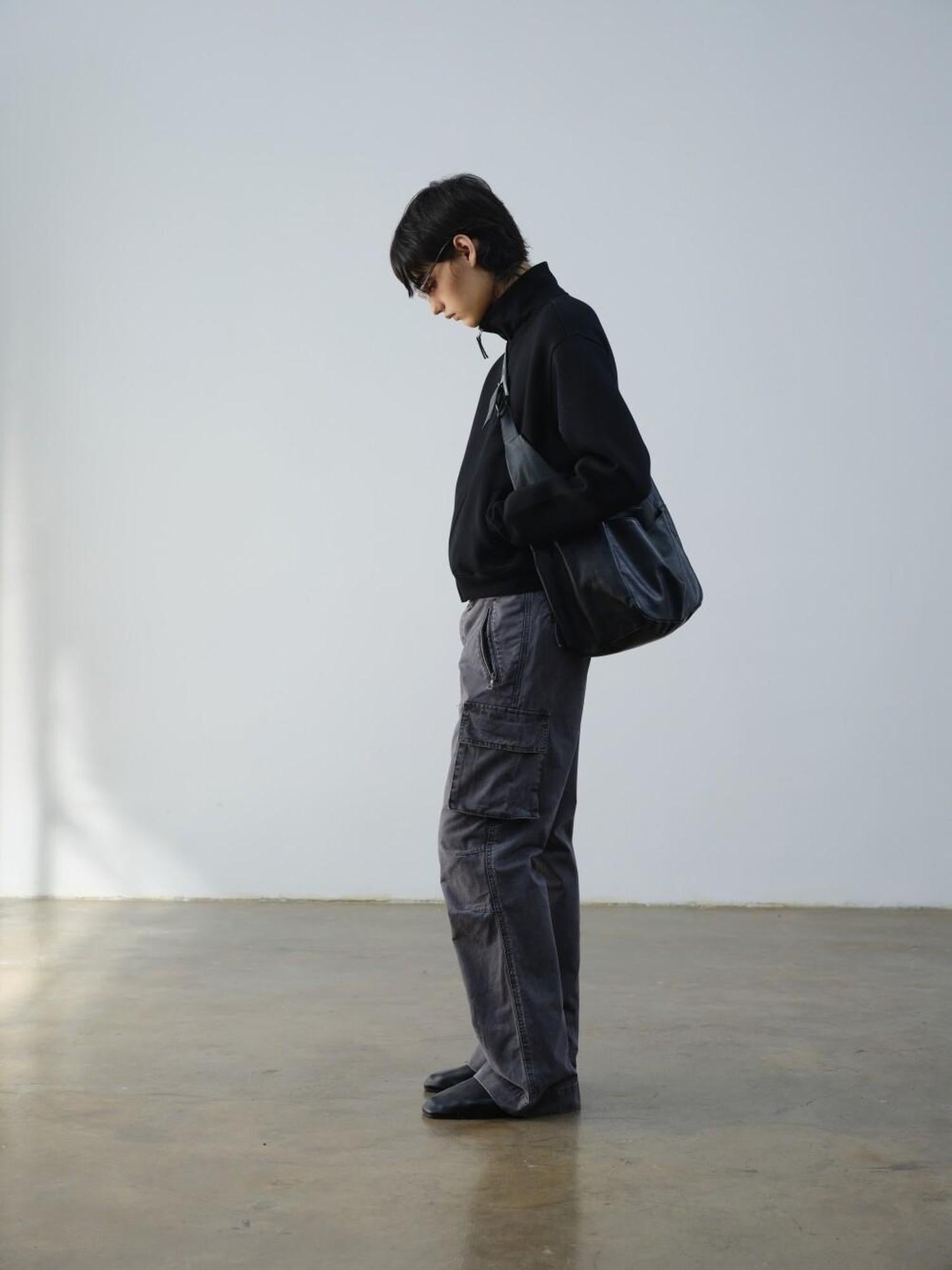 VLABMADE Distressed Cotton Straight Leg Pocketed Everyday Youth Wide Cargo Pants