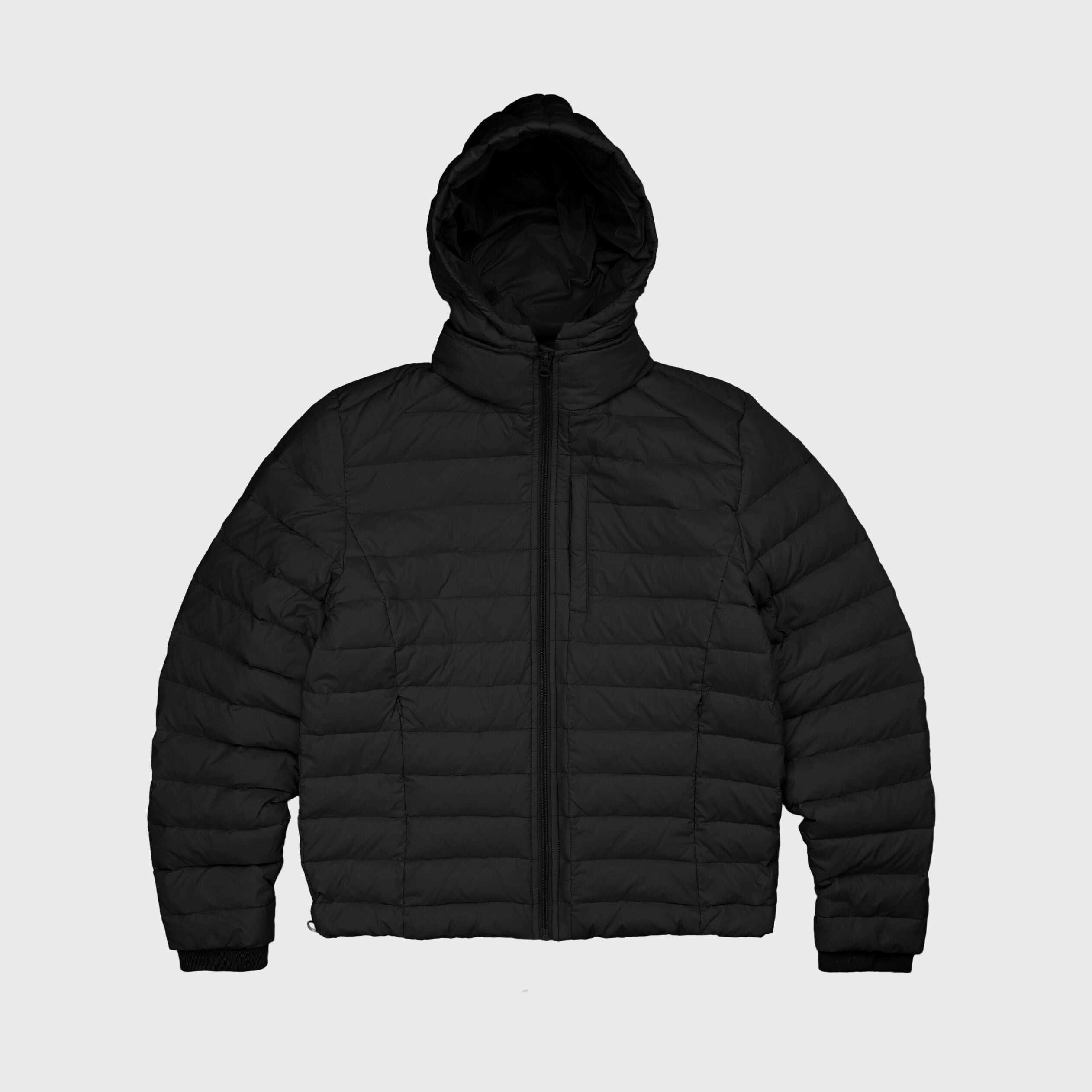 4JUNKS_90%_White_Duck_Down_Removable_Hood_Clean_Fit_Loose_Youth_Nylon_Zip_Down_Jackets_MISSTT