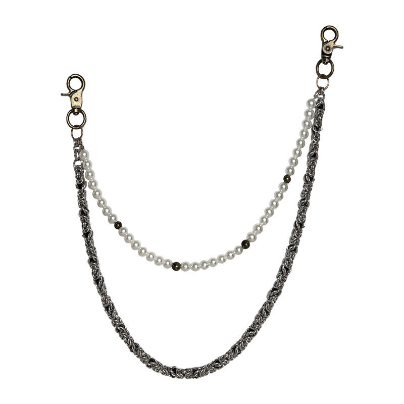 4JUNKS_Adjustable_Silver_Waist_Chain_Versatile_Metal_Alloy_Buckle_Unisex_Jewelry_MISSTT