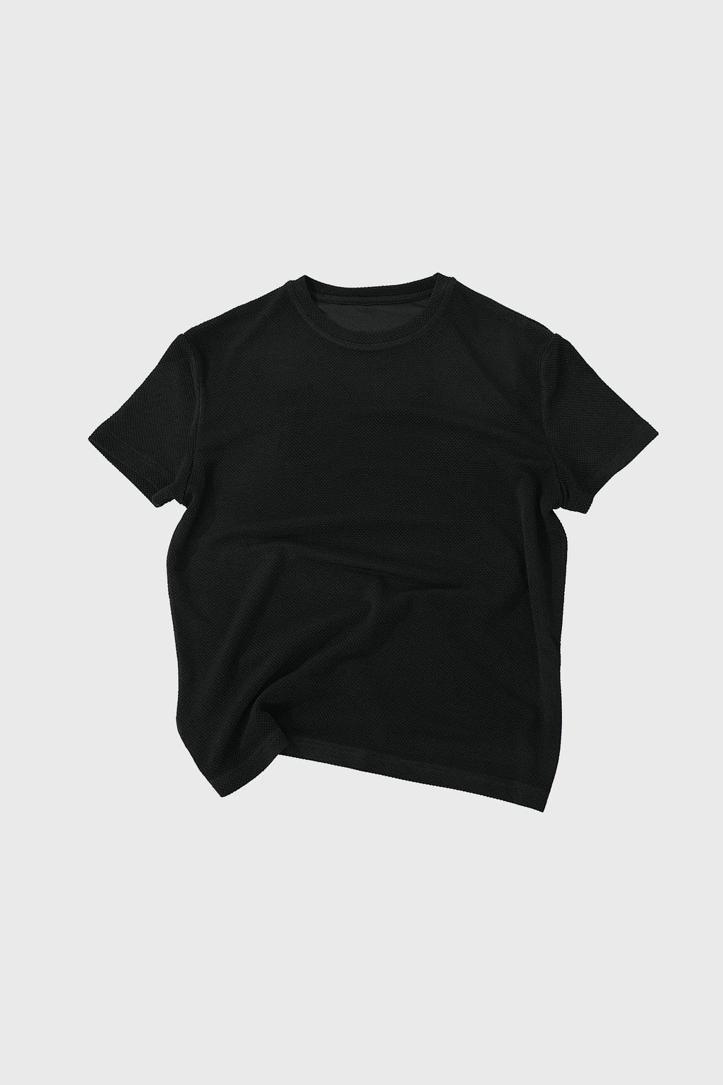 4JUNKS_Breathable_Acetate_Blend_Slim_Fit_Crew_Neck_Unisex_Solid_Short_Sleeve_T-Shirts_MISSTT