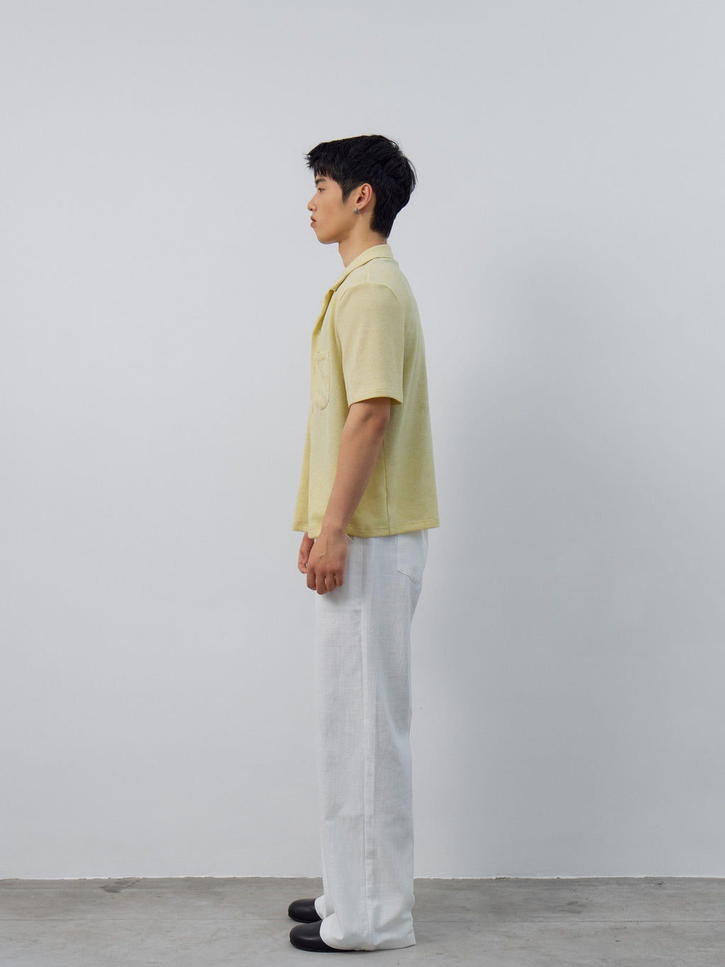4JUNKS Breathable Recycled Blend Loose Fit Cuban Collar Unisex Diamond Shirts