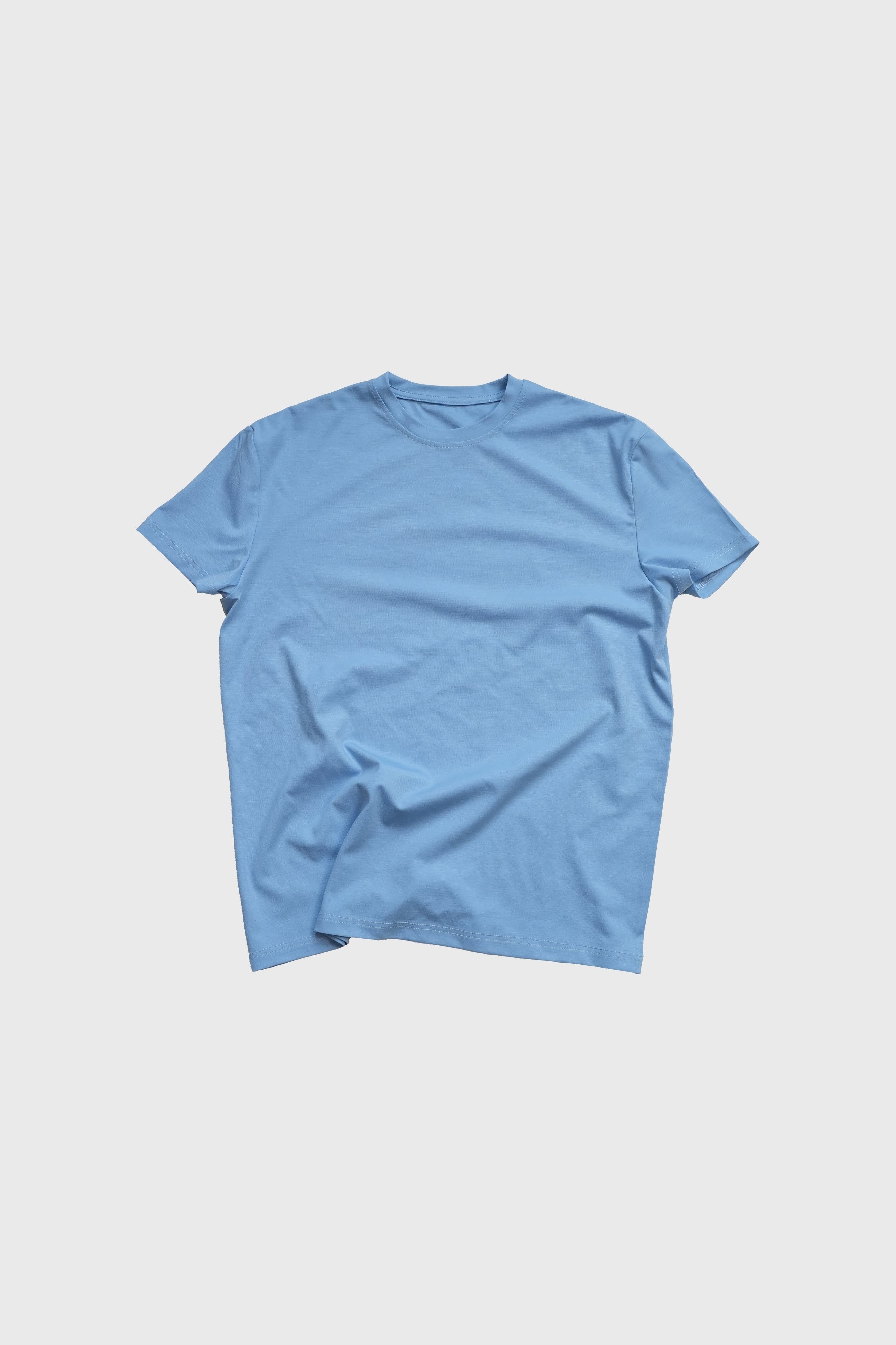4JUNKS_Breathable_Recycled_Fabric_Slim_Fit_Crew_Neck_Unisex_Solid_Short_Sleeve_T-Shirts_MISSTT