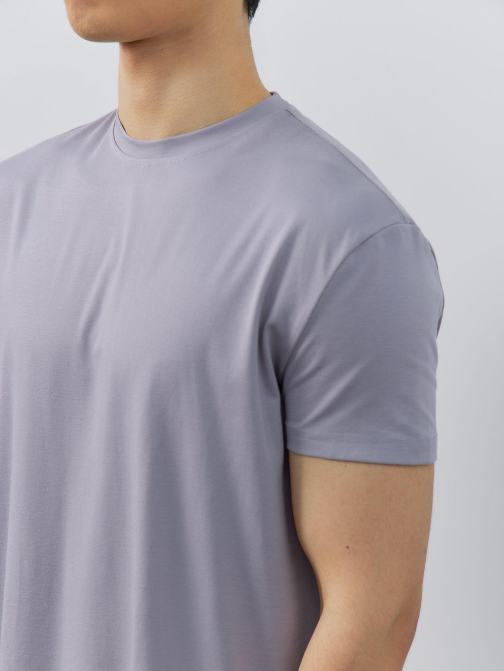 4JUNKS Breathable Recycled Fabric Slim Fit Crew Neck Unisex Solid Short Sleeve T-Shirts
