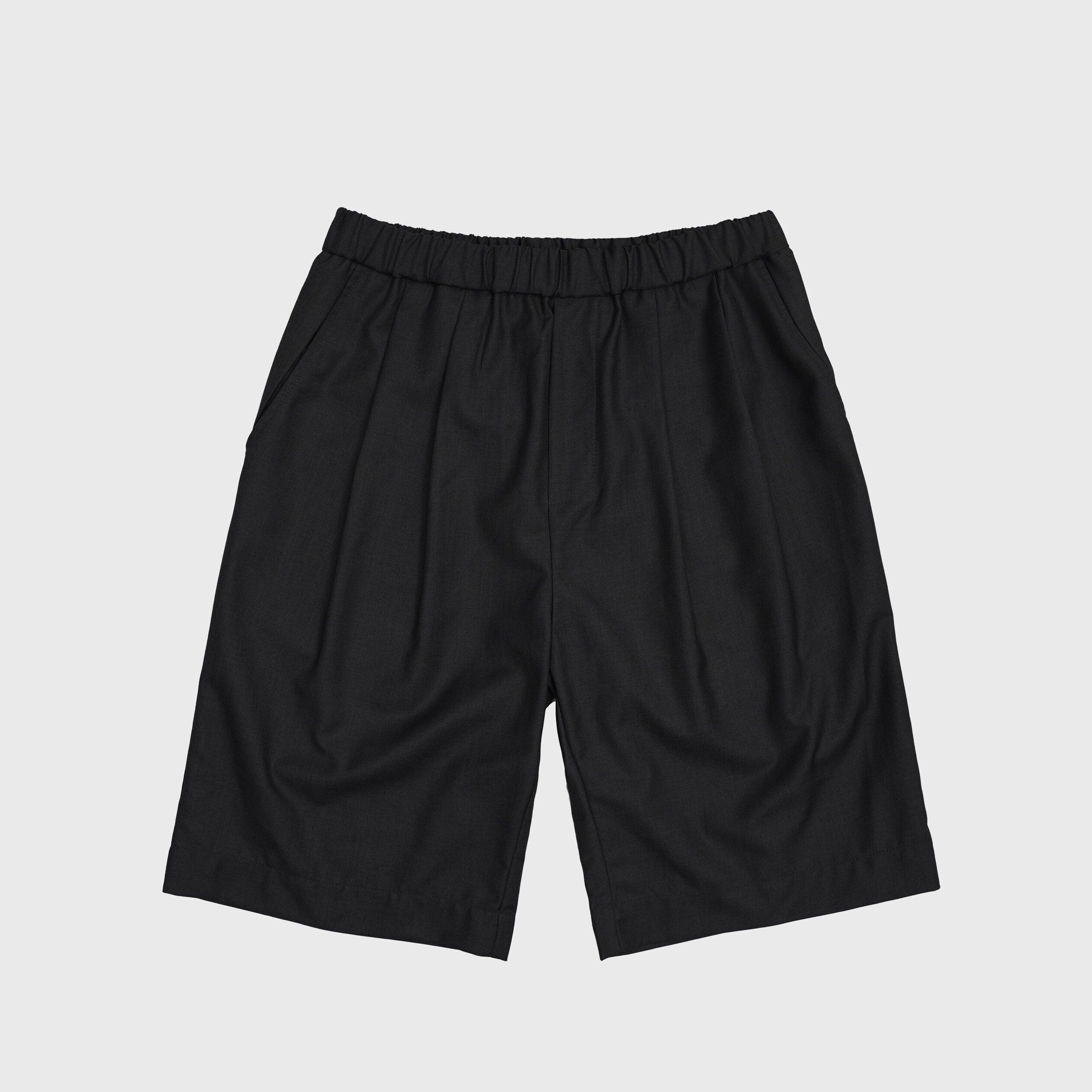 4JUNKS_Classic_Straight_Cut_Casual_Urban_Youth_S_To_Xl_Beige_Black_Gray_Tailored_Shorts_MISSTT