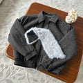 4JUNKS_Detachable_Fleece_Lined_Thick_Gray_Short_Unisex_Polyester_Wool_Cropped_Jackets_MISSTT