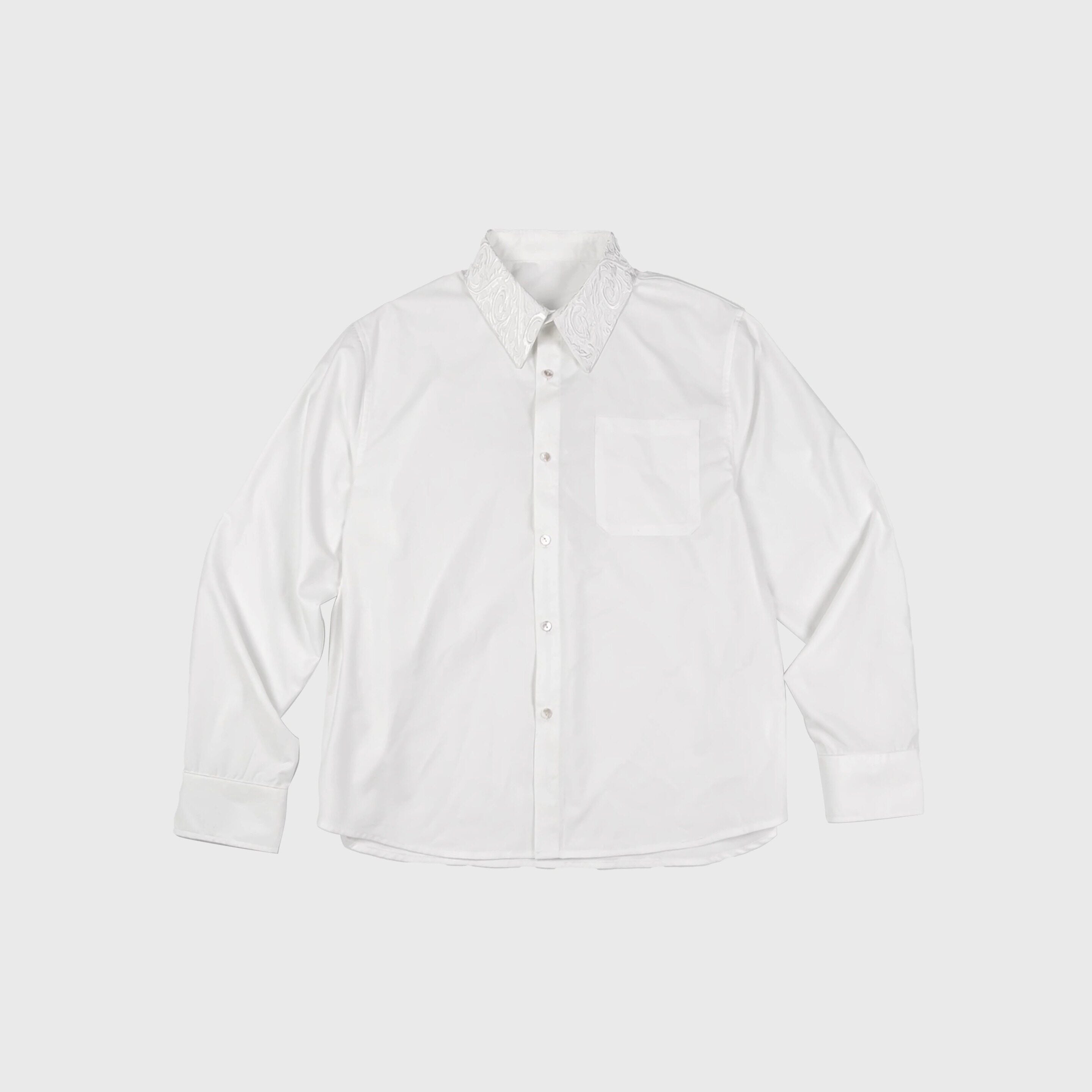 4JUNKS_Embroidered_Geometric_Cleanfit_Loose_Fit_Collared_Long_Sleeve_Unisex_Shirts_MISSTT