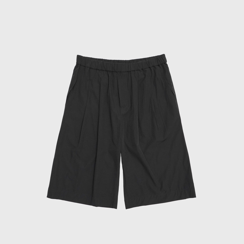 4JUNKS_Lightweight_Straight_Fit_Mid_Rise_Youth_Everyday_Solid_Black_Gray_Casual_Shorts_MISSTT