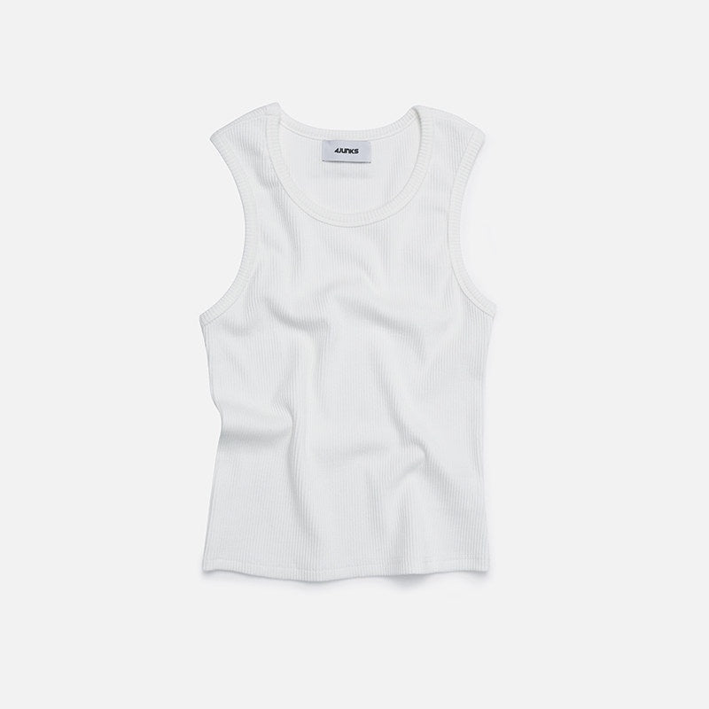 4JUNKS_Moisture_Wicking_Cotton_Stretch_Fitted_Round_Neck_Everyday_Tank_Tops_MISSTT