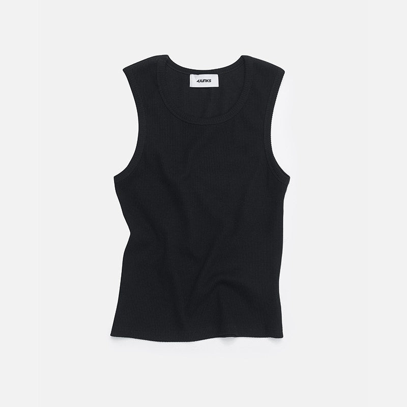 4JUNKS_Moisture_Wicking_Cotton_Stretch_Fitted_Round_Neck_Everyday_Tank_Tops_MISSTT