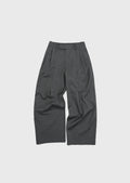 4JUNKS_Pleated_Cleanfit_Slight_Stretch_Casual_Poly_Blend_Black_Gray_Wide_Leg_Pants_MISSTT