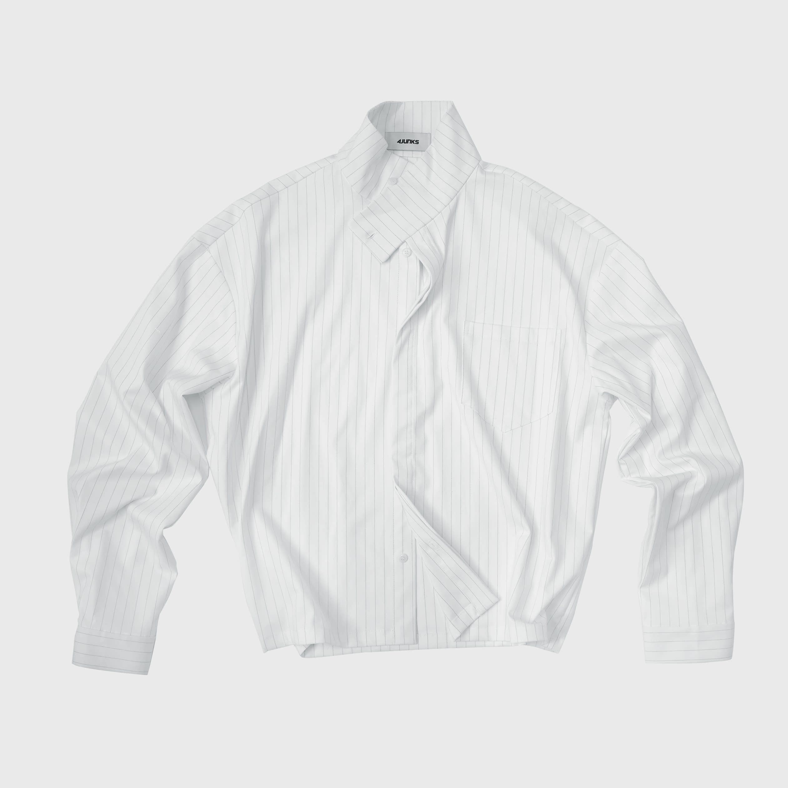 4JUNKS_Relaxed_Striped_Button_Front_Collared_Unisex_Cleanfit_Polyester_Cropped_Jackets_MISSTT