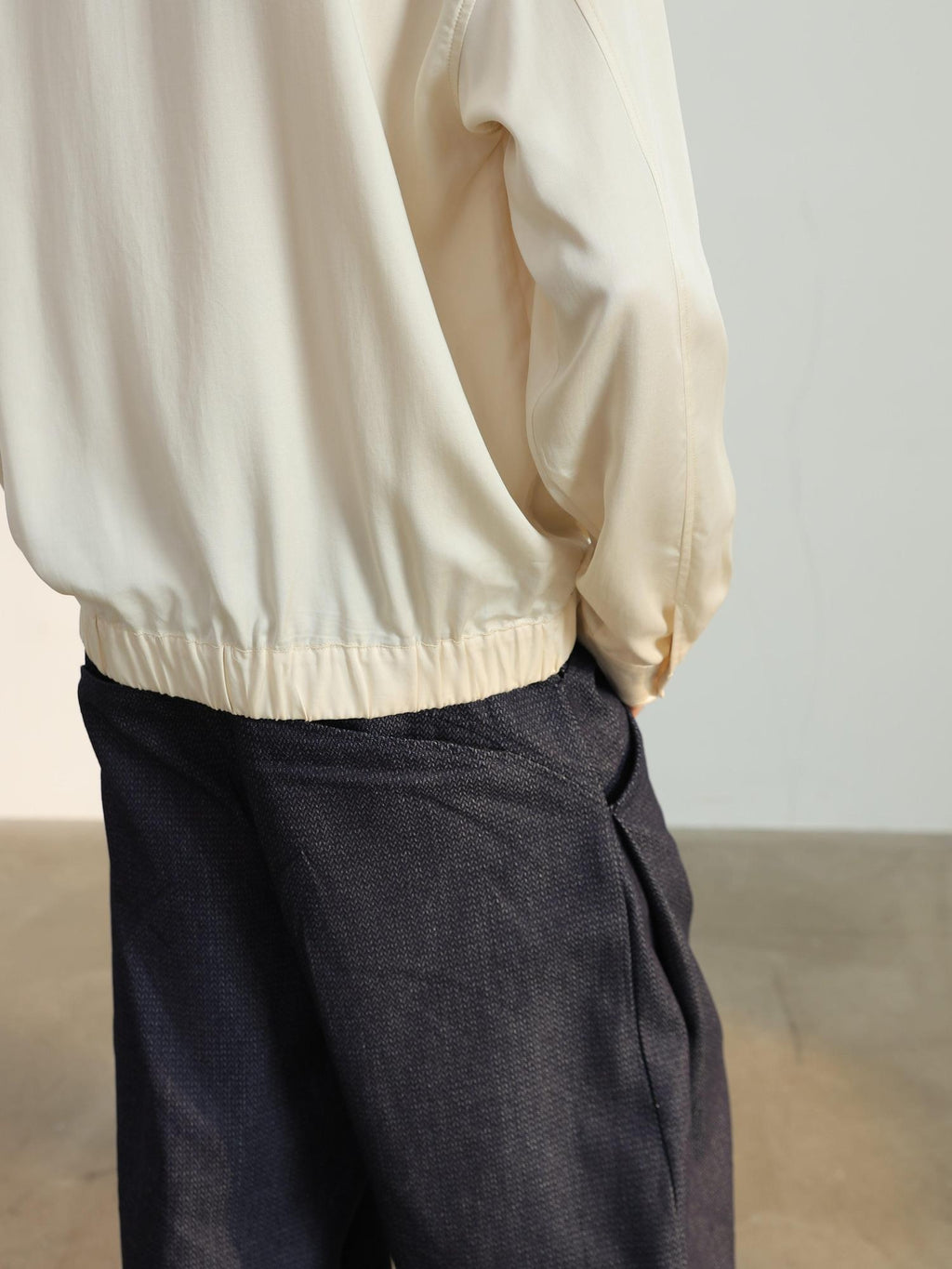 4JUNKS Soft Lyocell Fitted Clean Lapel Pocket Unisex Almond Long Sleeve Cardigan Shirts