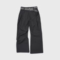 4JUNKS_Stretch_Polyester_Blend_Loose_Fit_Casual_Striped_Black_Gray_Straight_Pants_MISSTT
