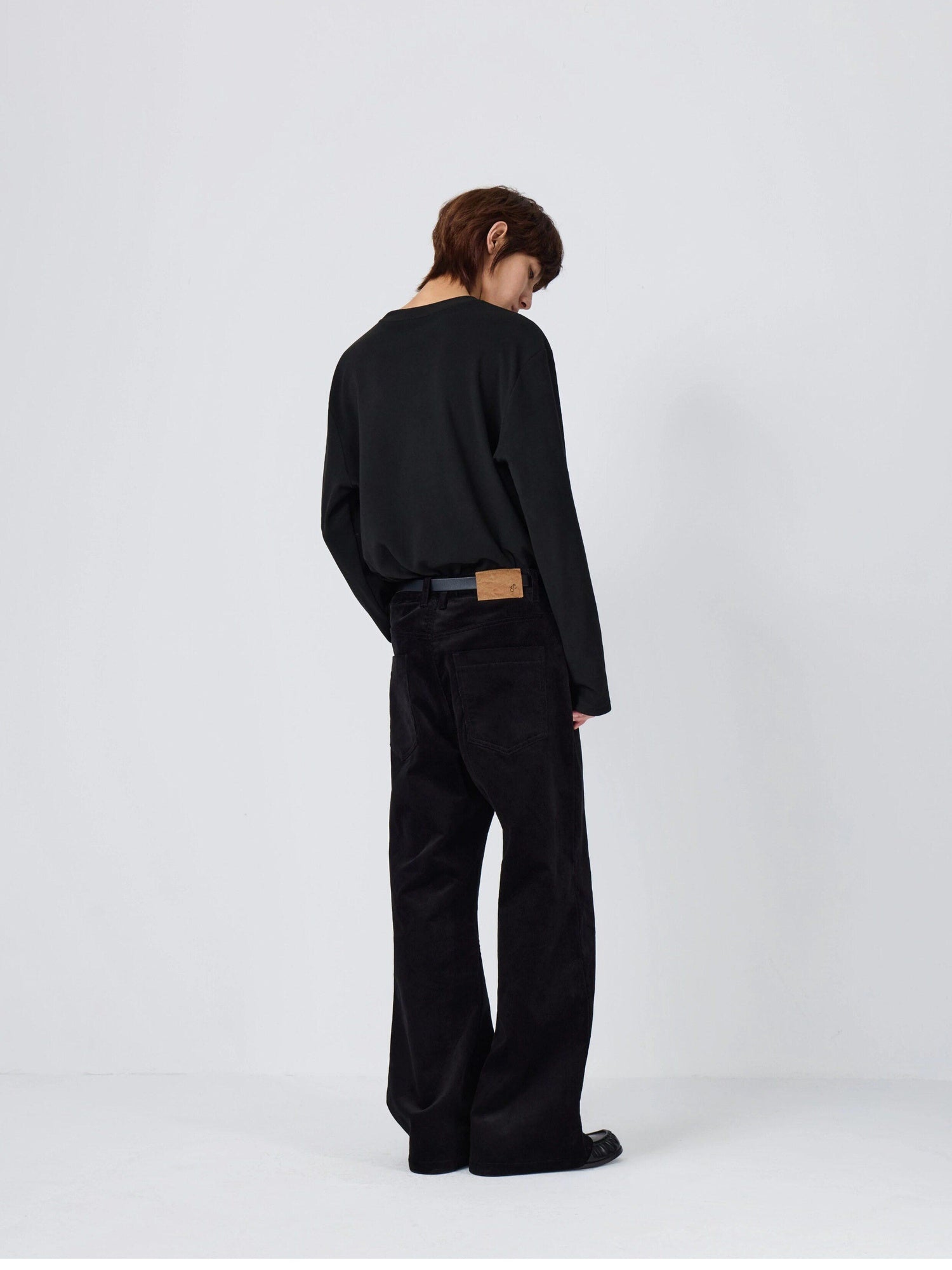 4JUNKS Thermal Plush High Neck Trendy Standard Fit Unisex Casual Long Sleeve T-Shirts