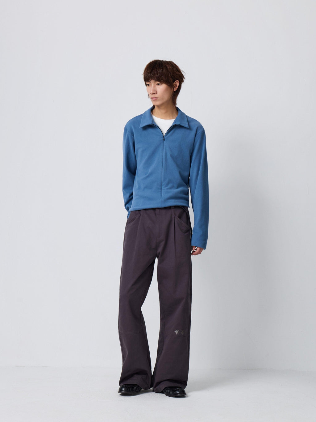 4JUNKS Thermal Polyester Cleanfit Zip Round Neck Unisex Citywalk Long Sleeve T-Shirts