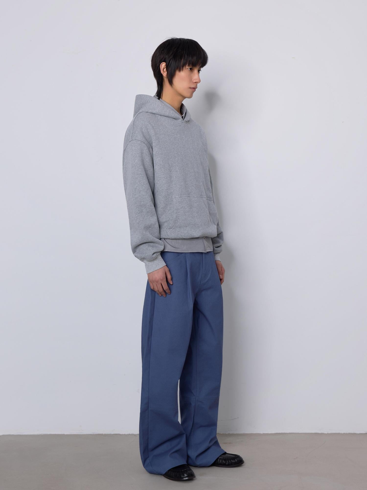 4JUNKS Warm Fleece Lined Oversized Plaid Cotton Blend Casual Unisex Long Sleeve Hoodie