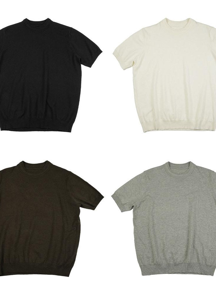 4JUNKS Wrinkle Resistant Urban Crew Neck Regular Fit Unisex Solid Short Sleeve T-Shirts