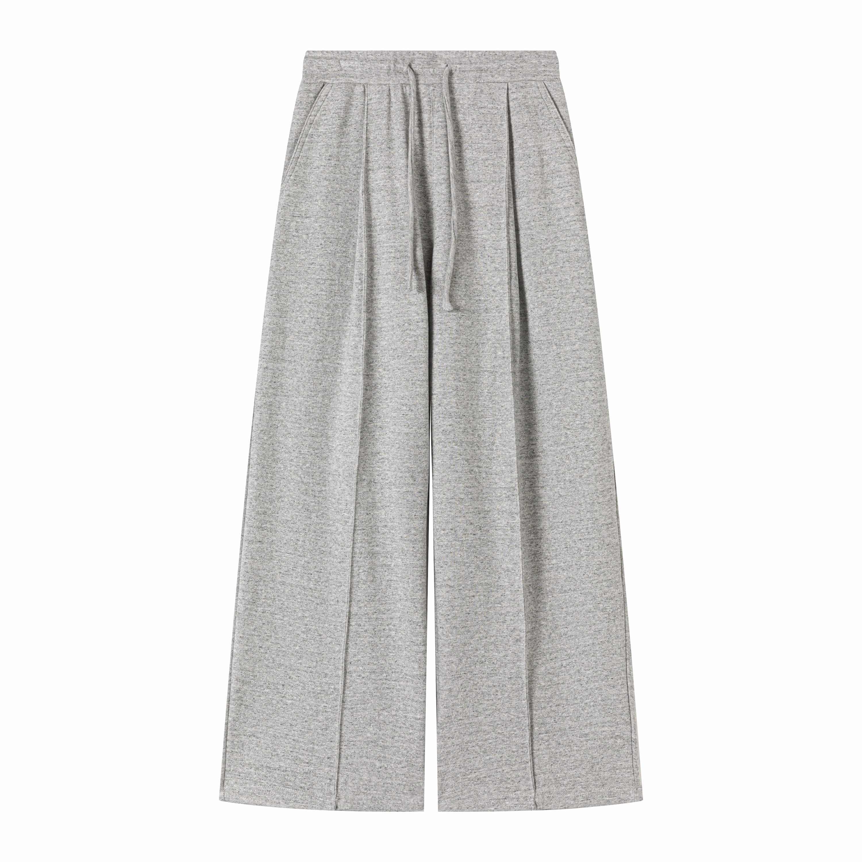 VLABMADE_Easy_Care_Soft_Cotton_Blend_Loose_Mid_Rise_Unisex_Heather_Gray_Sweatpants_MISSTT