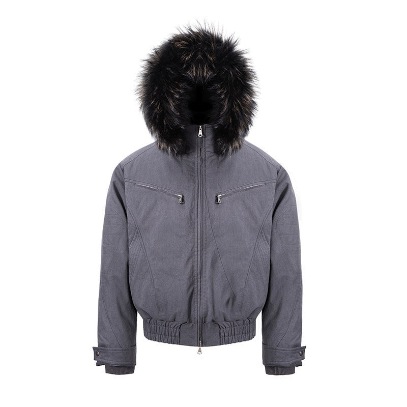 CATSSTAC_Three_Proof_Insulated_Hooded_Loose_Casual_Men_Zip_Front_Eagle_Logo_Down_Jackets_MISSTT