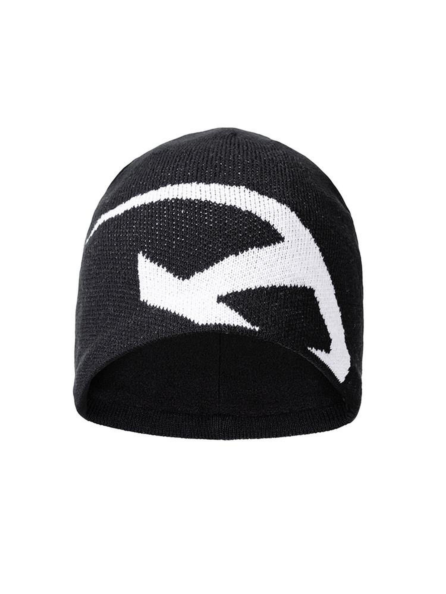 CATSSTAC Soft Knit Yarn Lettered Casual Round Top Unisex One Size Black Gray Beanies