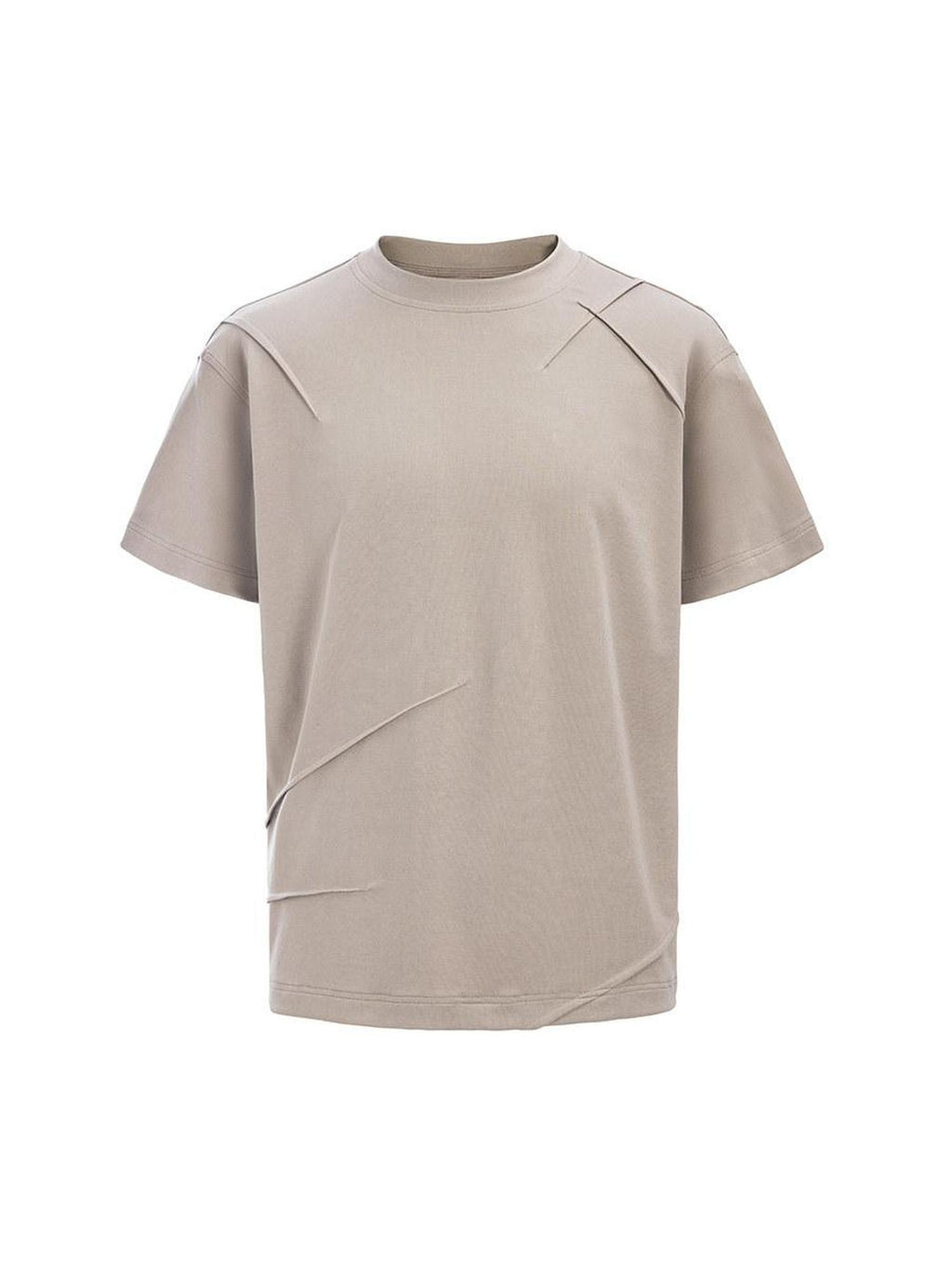 CATSSTAC Oversized Crew Neck Trendy Unisex Daily Black Gray Brown Short Sleeve T-Shirts