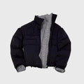 4JUNKS_90_Percent_Duck_Down_Warm_Houndstooth_Short_Stand_Collar_Men_Black_Down_Jackets_MISSTT