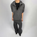 Hypeyourself_Patchwork_Stand_Collar_Striped_Button_Cardigan_Unisex_Business_Shirts_MISSTT