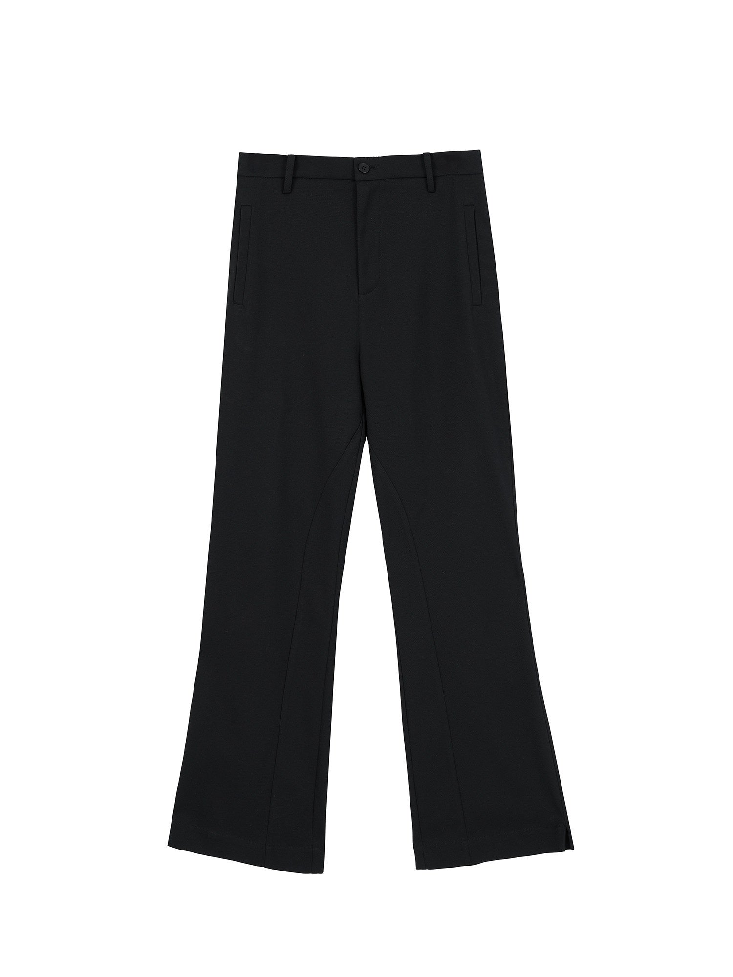 BALITONE_3D_Tailored_Cleanfit_Straight_Mid_Waist_Men_Casual_Black_Flared_Trousers_MISSTT