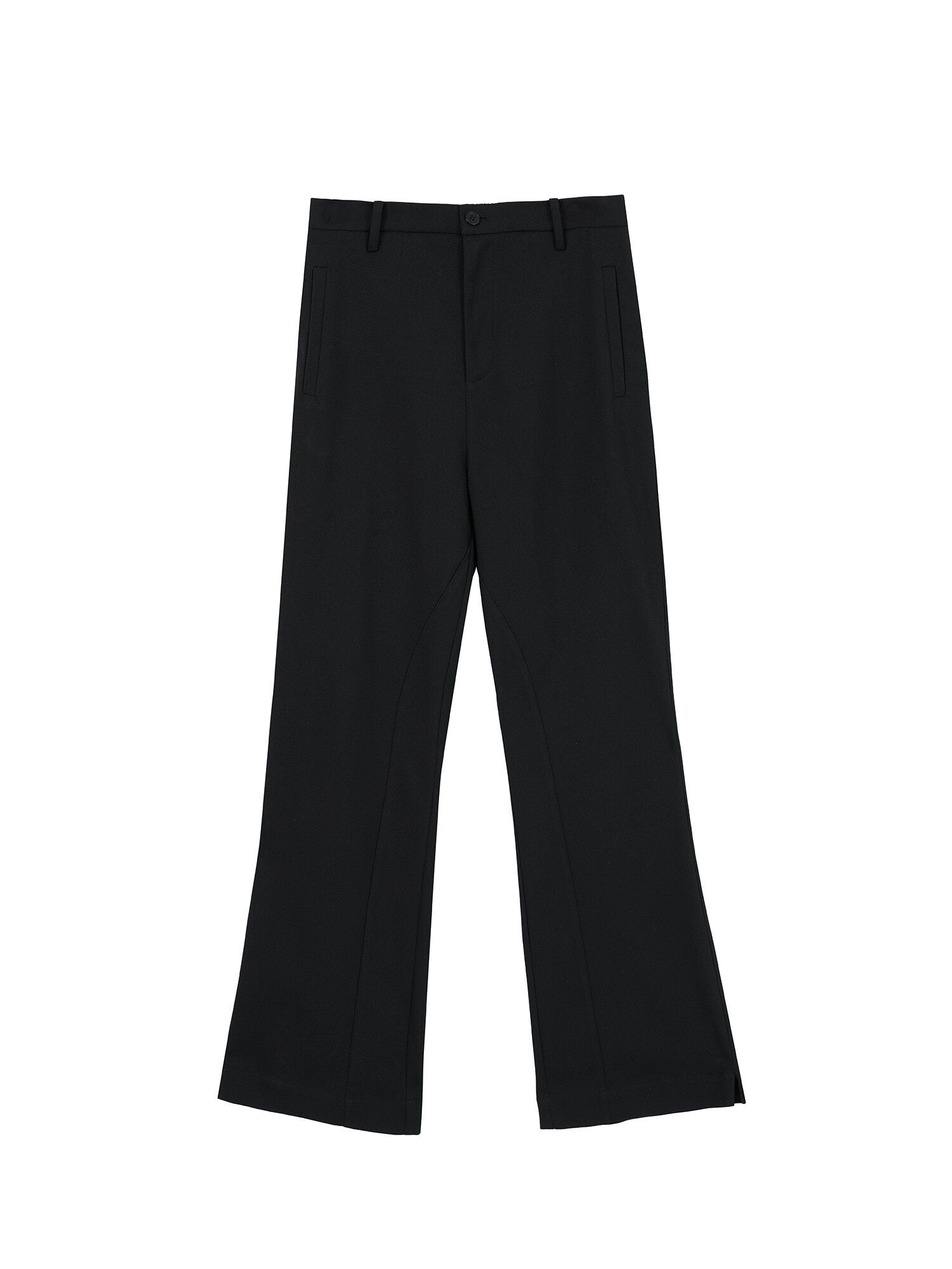 BALITONE_3D_Tailored_Cleanfit_Straight_Mid_Waist_Men_Casual_Black_Flared_Trousers_MISSTT