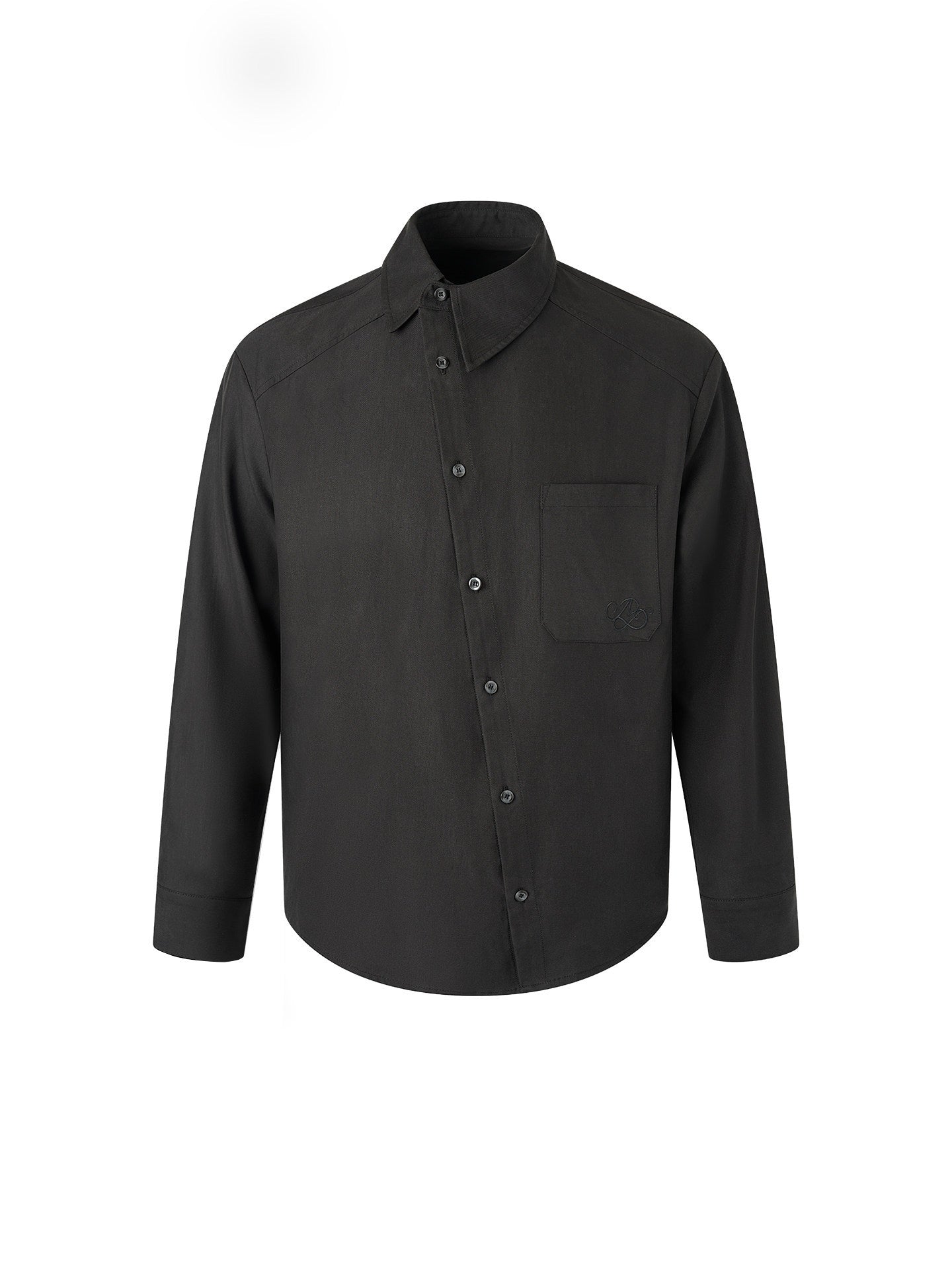 BALITONE_Asymmetric_Embroidered_Slim_Retro_Unisex_Casual_Cotton_Blend_Long_Sleeve_Shirts_MISSTT