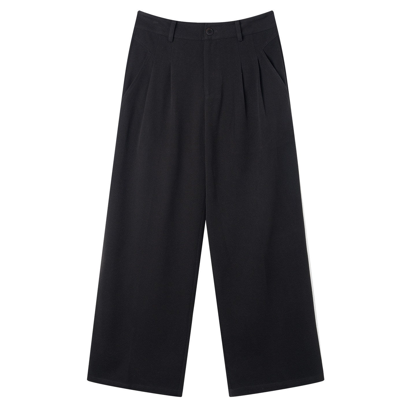 BALITONE_Black_Mid_Rise_Wide_Leg_Tailored_Cut_Unisex_Relaxed-Fit_Casual_Trousers_MISSTT