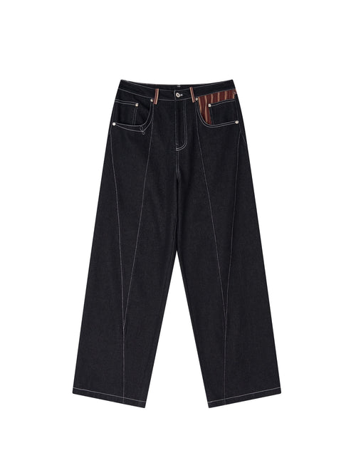BALITONE_Breathable_Cotton_Blend_Mid_Rise_Patch_Pocket_Cleanfit_Black_Wide-Leg_Jeans_MISSTT