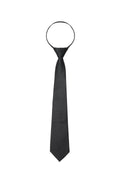 BALITONE_Elegant_Silk_Blend_Jacquard_Arrow_Tip_Casual_Alphanumeric_Black_Mens_Ties_MISSTT