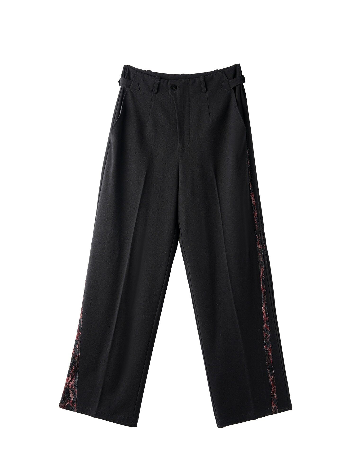 BALITONE_Embroidered_Patchwork_Loose_Fit_Luxe_Mens_Casual_Black_Blazer_&_Trousers_Sets_MISSTT