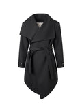 BALITONE_Hand_Painted_Tie_Waist_Loose_Fit_Angled_Hem_Mens_Polycotton_Mid_Length_Overcoats_MISSTT