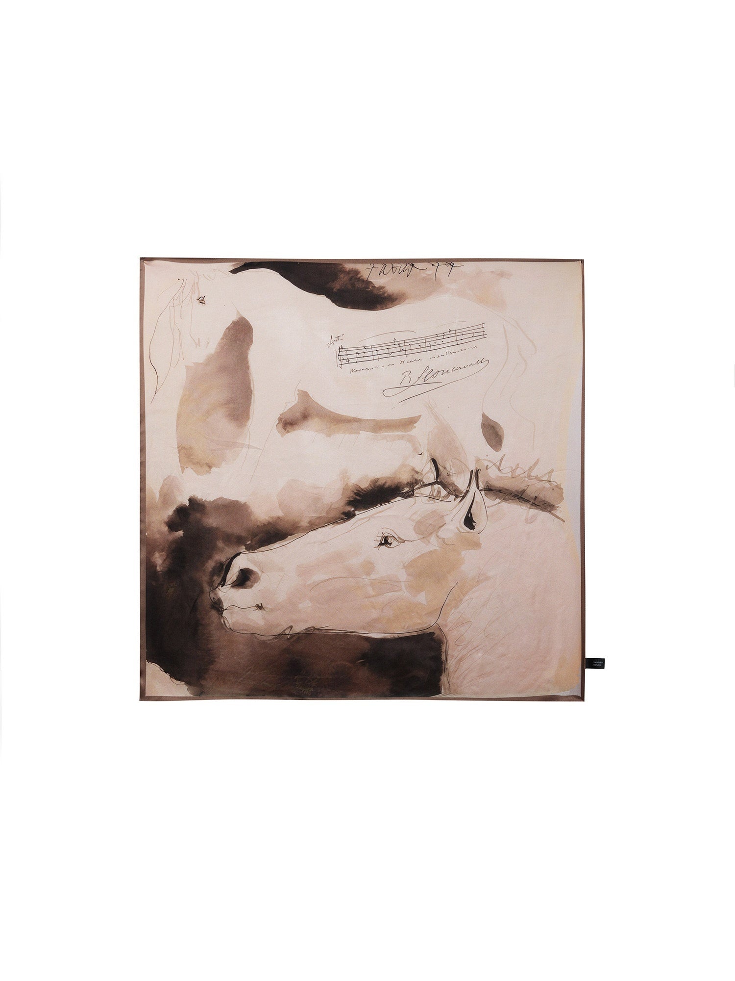 BALITONE_Mulberry_Silk_Animal_Print_Scarf_Unisex_65Cm_Beige_Gift_Ties_&_Pocket_Squares_MISSTT