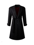BALITONE_Warm_Wrinkle_Free_Long_Loose_Epaulet_Lapel_Youth_Wool_Blend_Black_Wool_Coats_MISSTT