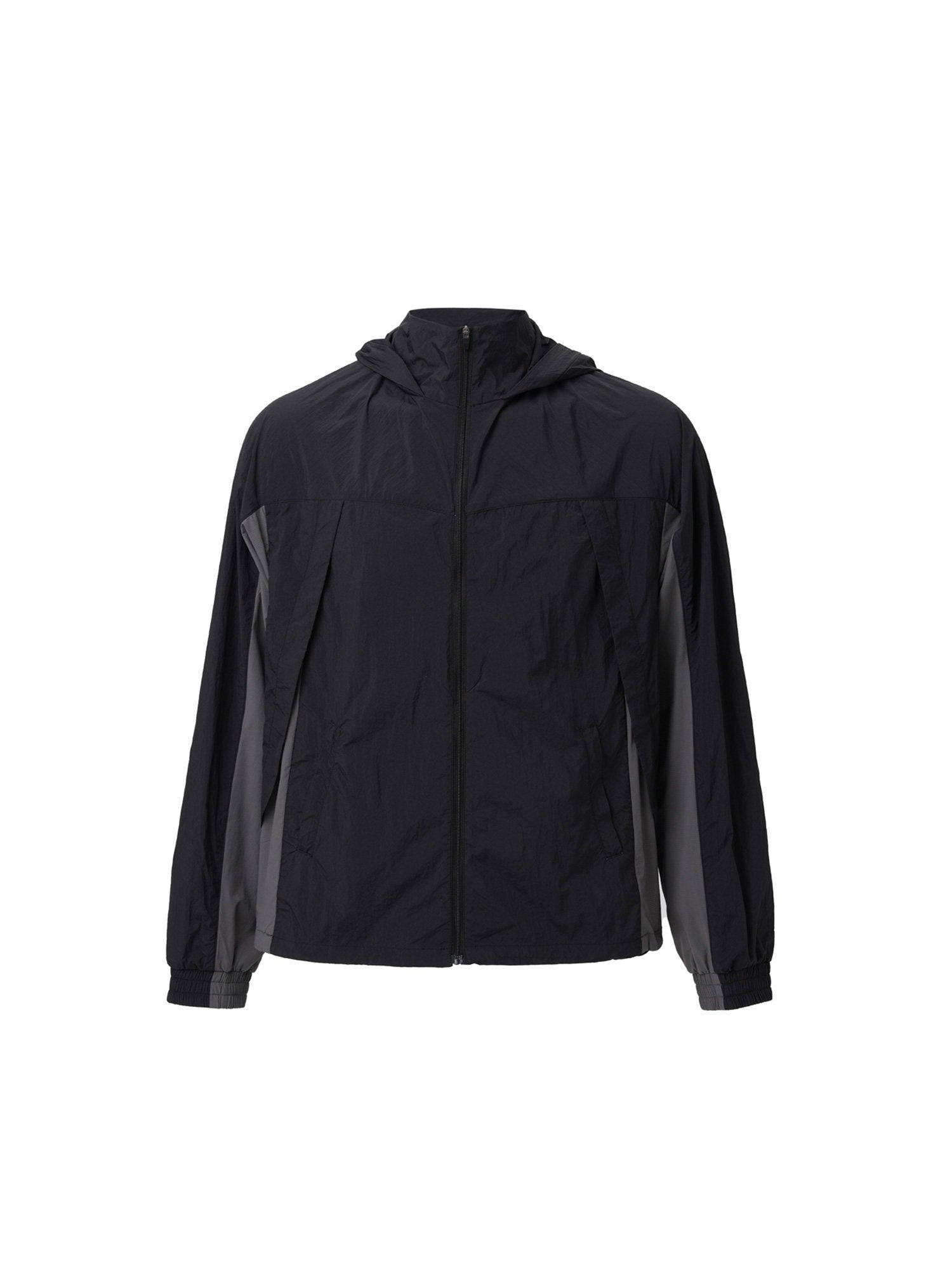 BALITONE_Wrinkle_Free_Colorblock_Loose_Fit_Hooded_Unisex_Nylon_Zip_Sun_Protection_Jackets_MISSTT