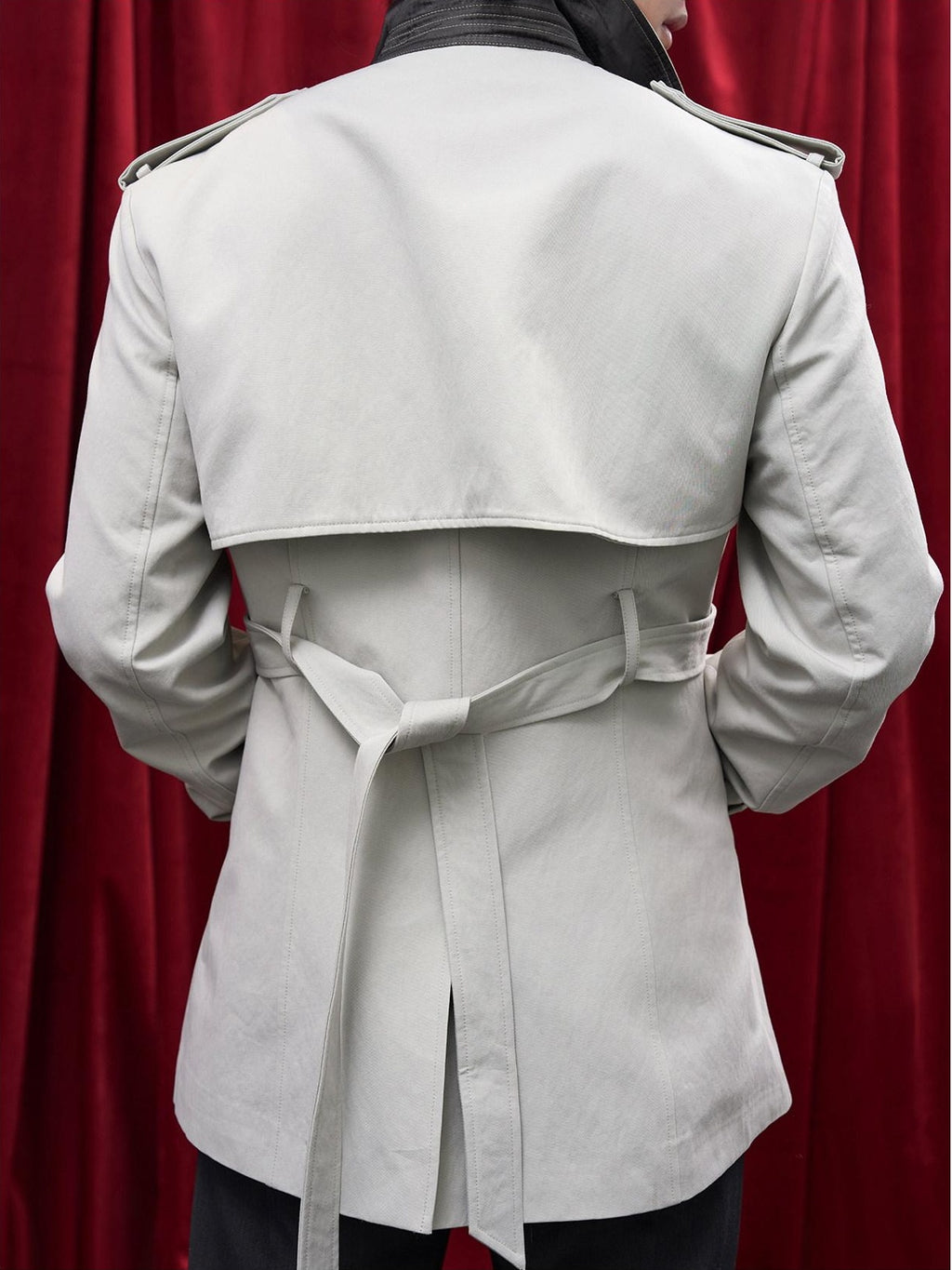 BALITONE Wrinkle Free Lightweight Loose Fit Modern Unisex Cotton Blend Car Coats