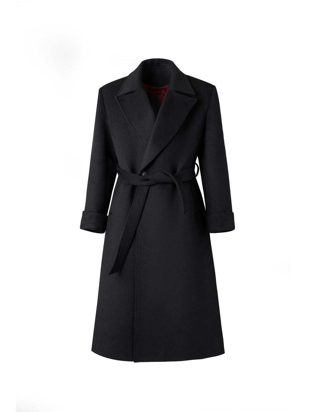 BALITONE_Wrinkle_Resistant_Wool_Blend_Loose_Fit_Slit_Longline_Unisex_Youth_Peacoats_MISSTT