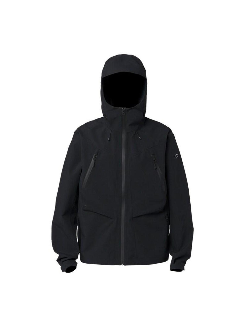 CATSSTAC Breathable Hooded Zip Pocket Regular Fit Youth Outdoor Black Grey Shell Jackets