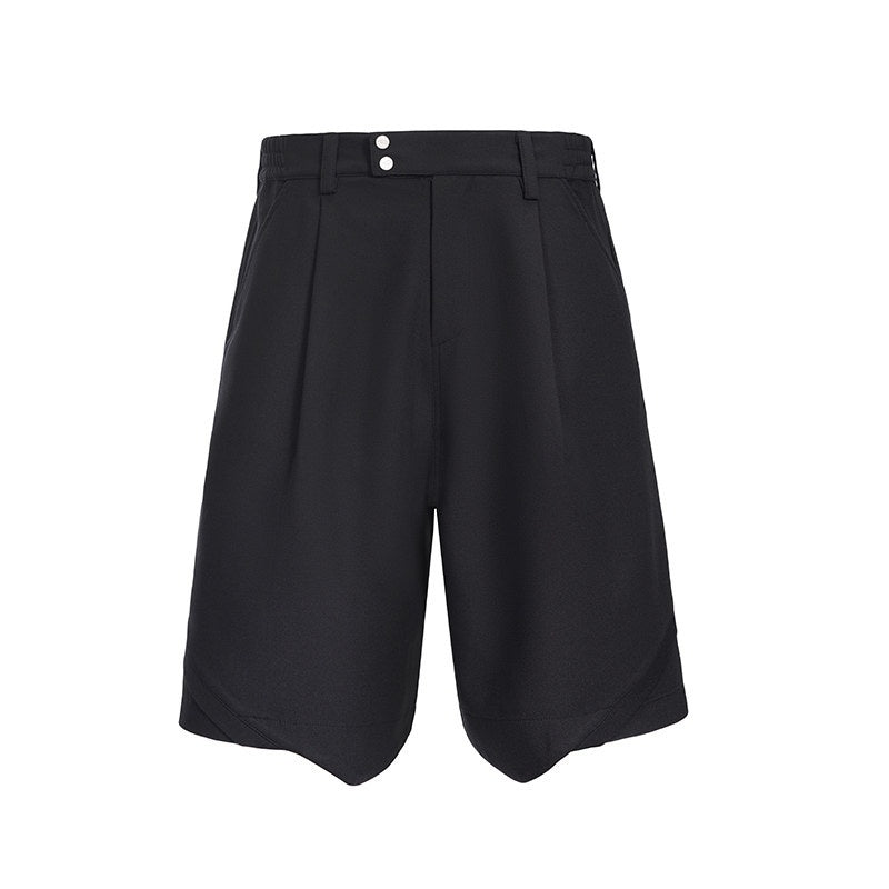 CATSSTAC_Breathable_Loose_Fit_Cool_Youth_Casual_Black_Grey_Size_Inclusive_Tailored_Shorts_MISSTT