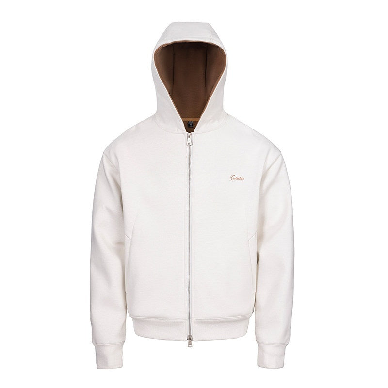 CATSSTAC_Colorblock_Hooded_Zip_Relaxed_Fit_Unisex_Casual_Logo_Knit_Cardigans_MISSTT